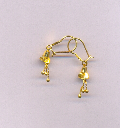 GOLD HANGING PLAIN FANCY