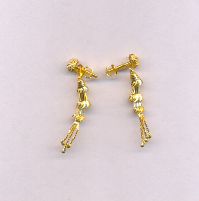 GOLD HANGING PLAIN FANCY