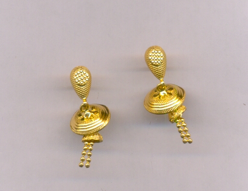 GOLD HANGING PLAIN FANCY