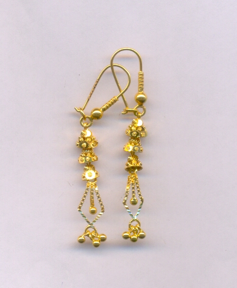 GOLD HANGING PLAIN FANCY