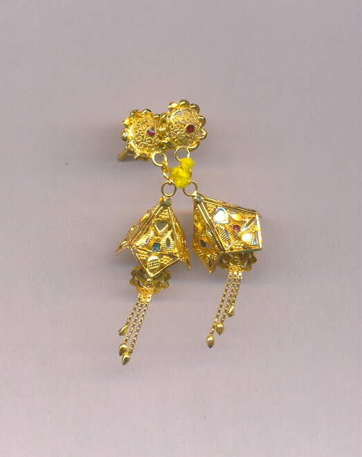 GOLD HANGING PLAIN FANCY
