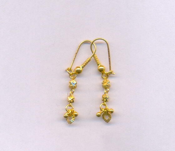 GOLD HANGING PLAIN FANCY