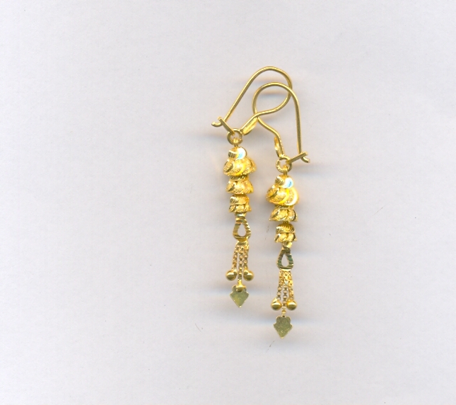 GOLD HANGING PLAIN FANCY