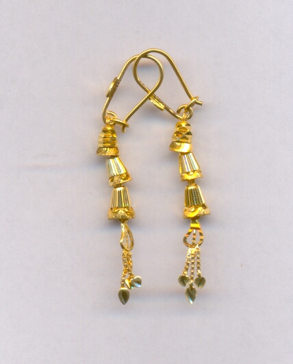 GOLD HANGING PLAIN FANCY
