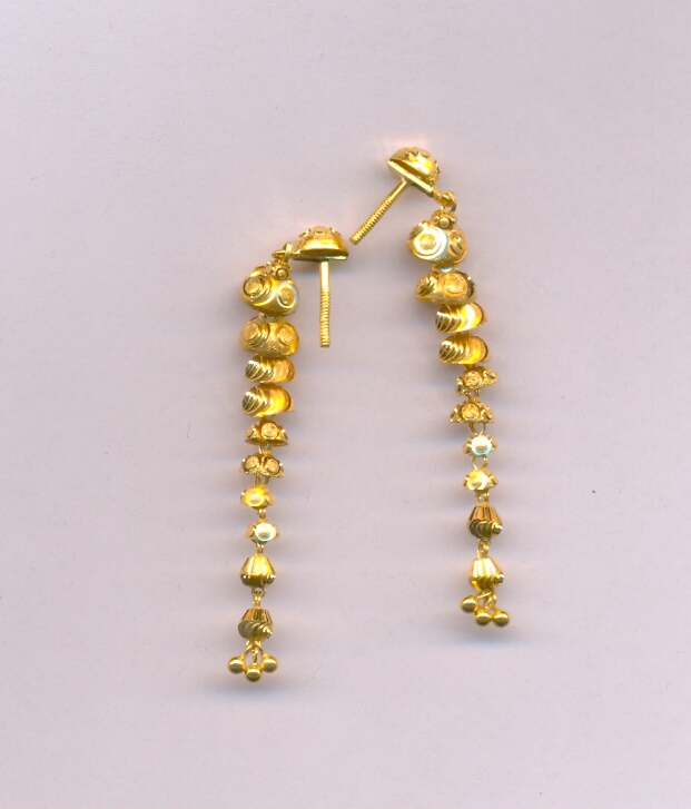 GOLD HANGING PLAIN FANCY