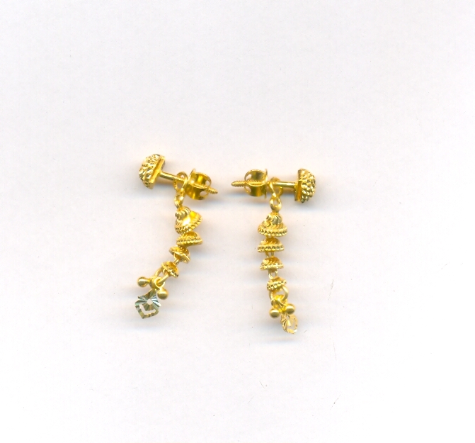 GOLD HANGING PLAIN FANCY