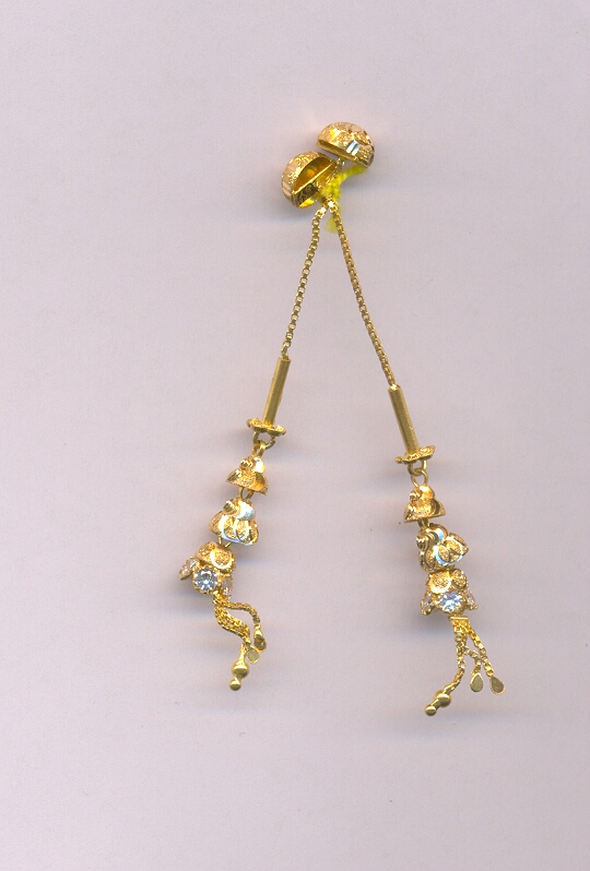 GOLD HANGING PLAIN FANCY
