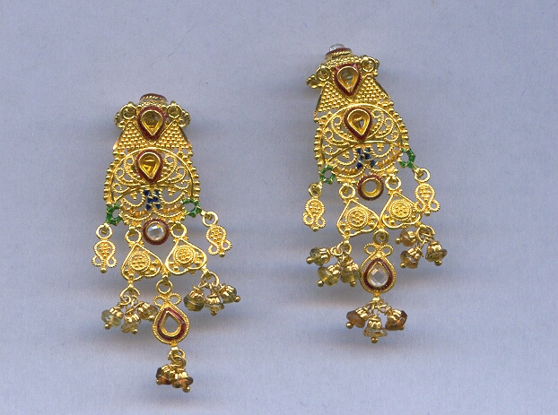 GOLD HANGING PLAIN FANCY