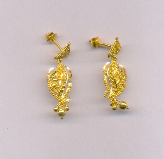 GOLD HANGING PLAIN FANCY