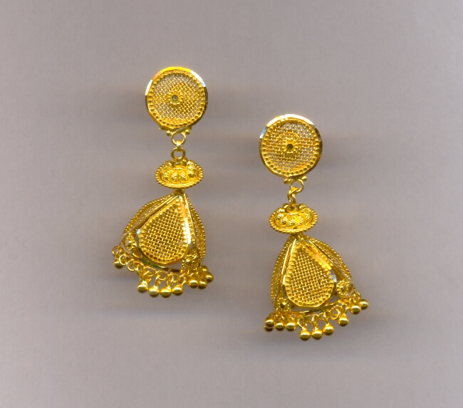 GOLD HANGING PLAIN FANCY