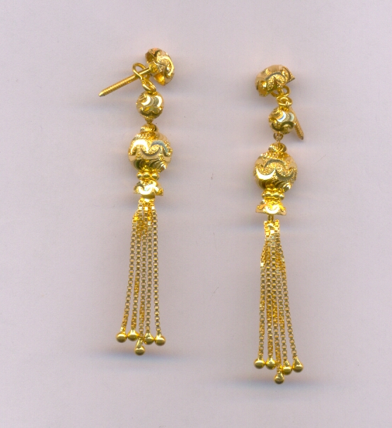 GOLD HANGING PLAIN FANCY