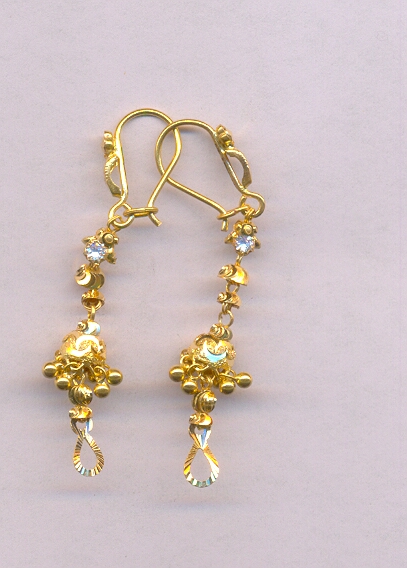 GOLD HANGING PLAIN FANCY
