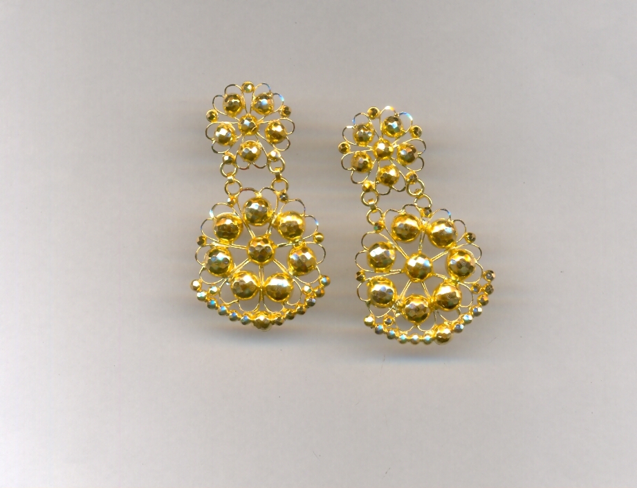 GOLD HANGING PLAIN FANCY