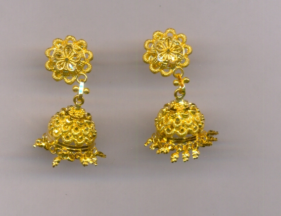 GOLD HANGING PLAIN FANCY