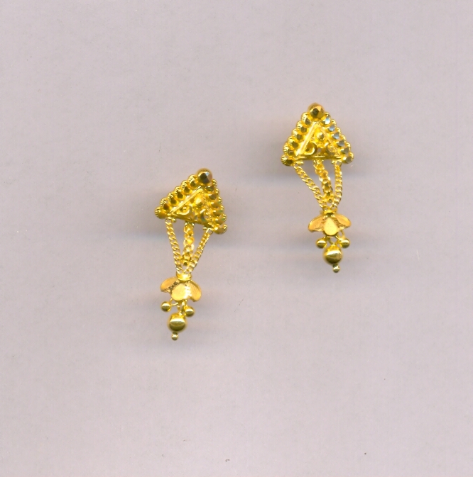 GOLD HANGING PLAIN FANCY