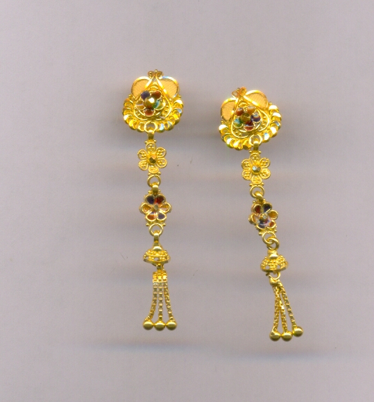 GOLD HANGING PLAIN FANCY