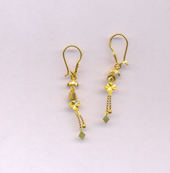 GOLD HANGING PLAIN FANCY