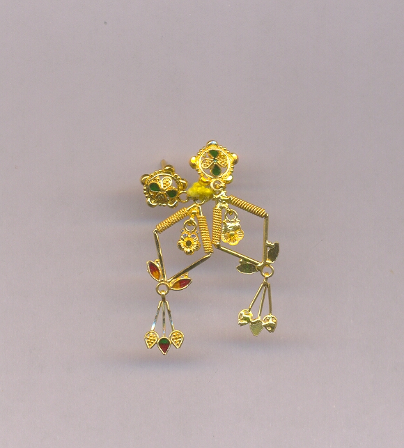 GOLD HANGING PLAIN FANCY