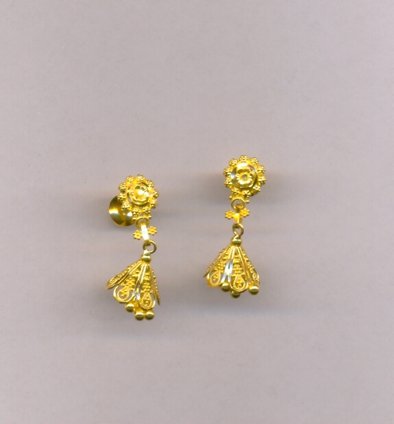 GOLD HANGING PLAIN FANCY