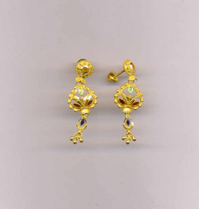 GOLD HANGING PLAIN FANCY