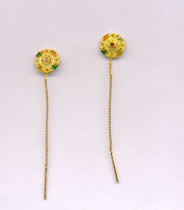 GOLD HANGING PLAIN FANCY