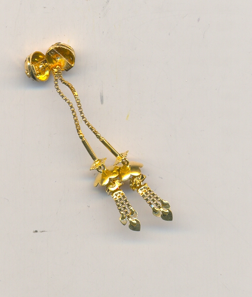 GOLD HANGING PLAIN FANCY