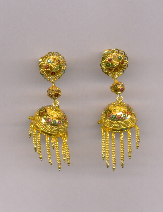 GOLD HANGING PLAIN FANCY