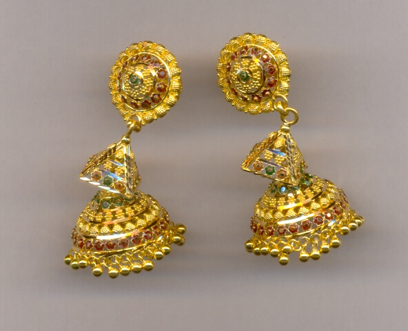 GOLD HANGING PLAIN FANCY