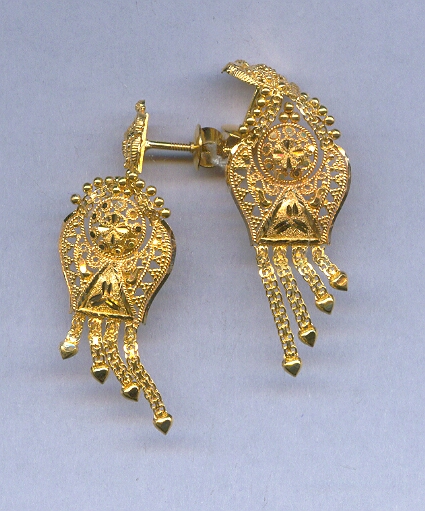 GOLD HANGING PLAIN FANCY