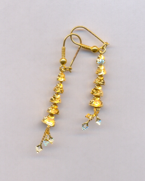 GOLD HANGING PLAIN FANCY