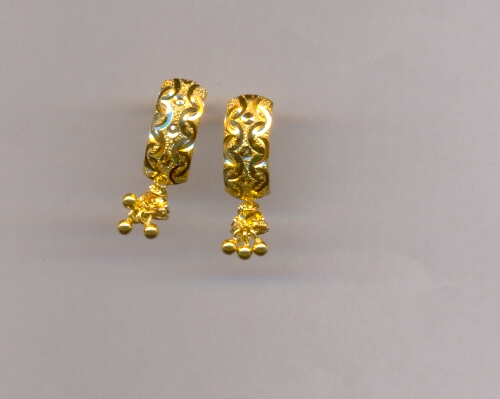 GOLD HANGING PLAIN FANCY