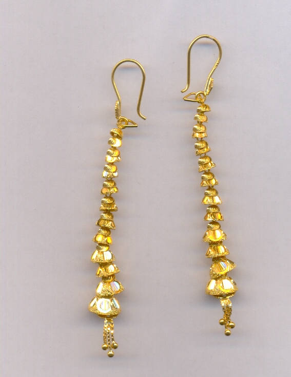 GOLD HANGING PLAIN FANCY
