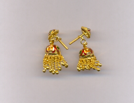 GOLD HANGING PLAIN FANCY