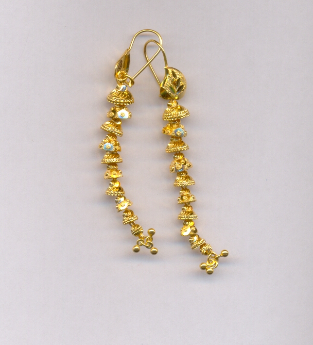 GOLD HANGING PLAIN FANCY