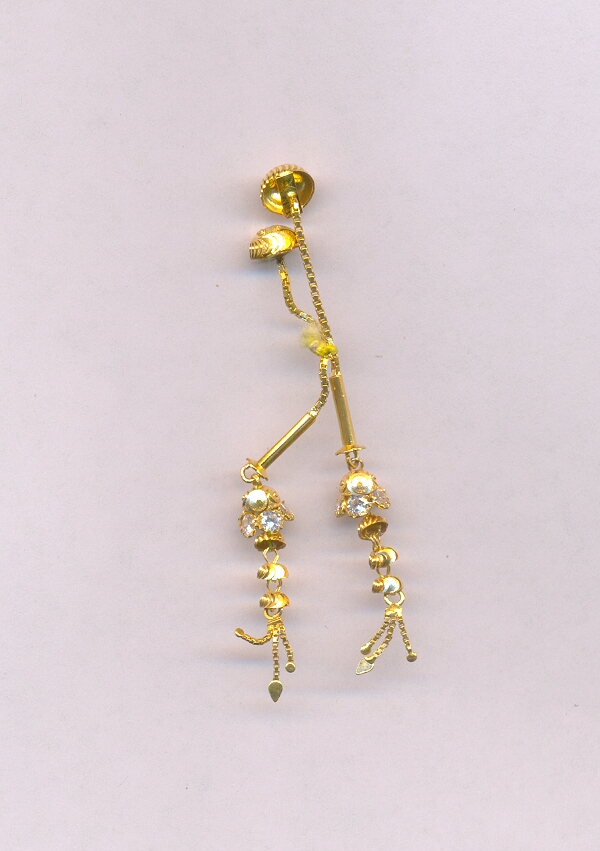GOLD HANGING PLAIN FANCY