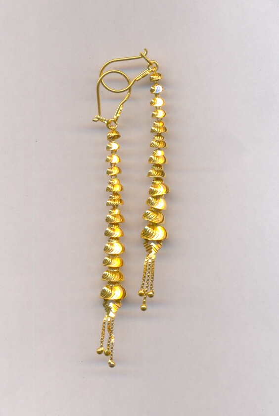 GOLD HANGING PLAIN FANCY