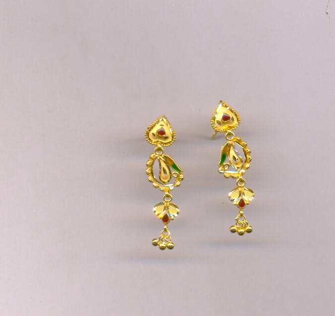 GOLD HANGING PLAIN FANCY