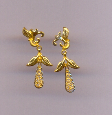 GOLD HANGING PLAIN FANCY
