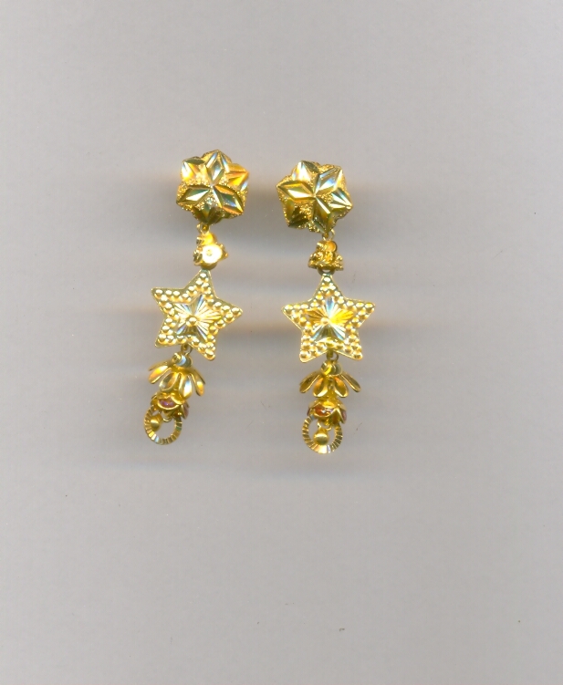 GOLD HANGING PLAIN FANCY