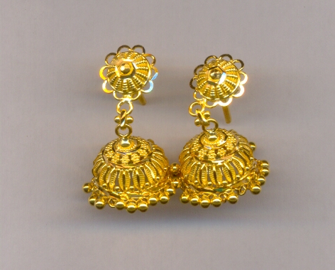 GOLD HANGING PLAIN FANCY