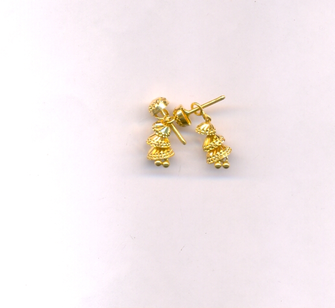 GOLD HANGING PLAIN FANCY