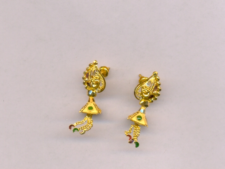 GOLD HANGING PLAIN FANCY