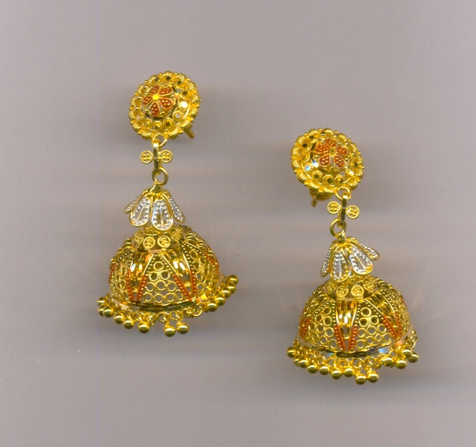 GOLD HANGING PLAIN FANCY