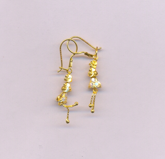 GOLD HANGING PLAIN FANCY