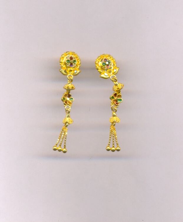 GOLD HANGING PLAIN FANCY