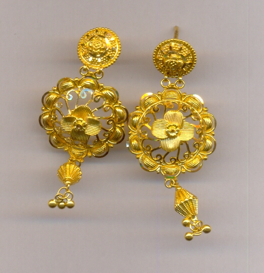 GOLD HANGING PLAIN FANCY
