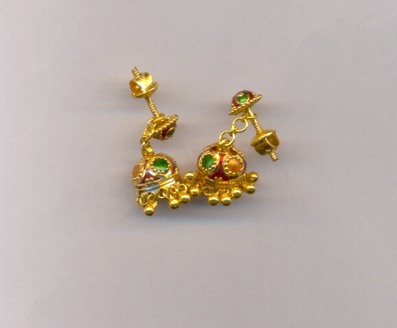GOLD HANGING PLAIN FANCY