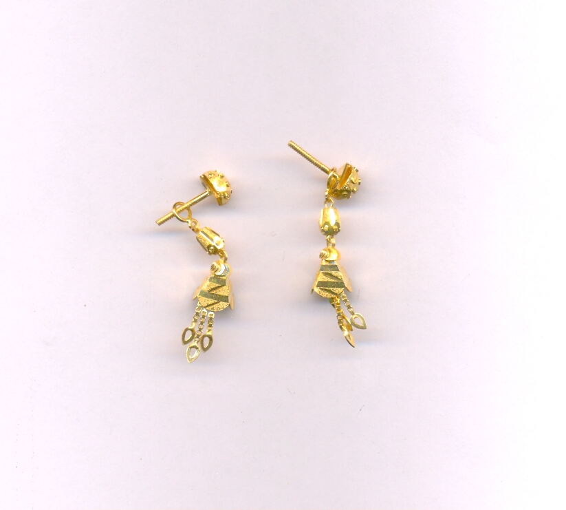 GOLD HANGING PLAIN FANCY