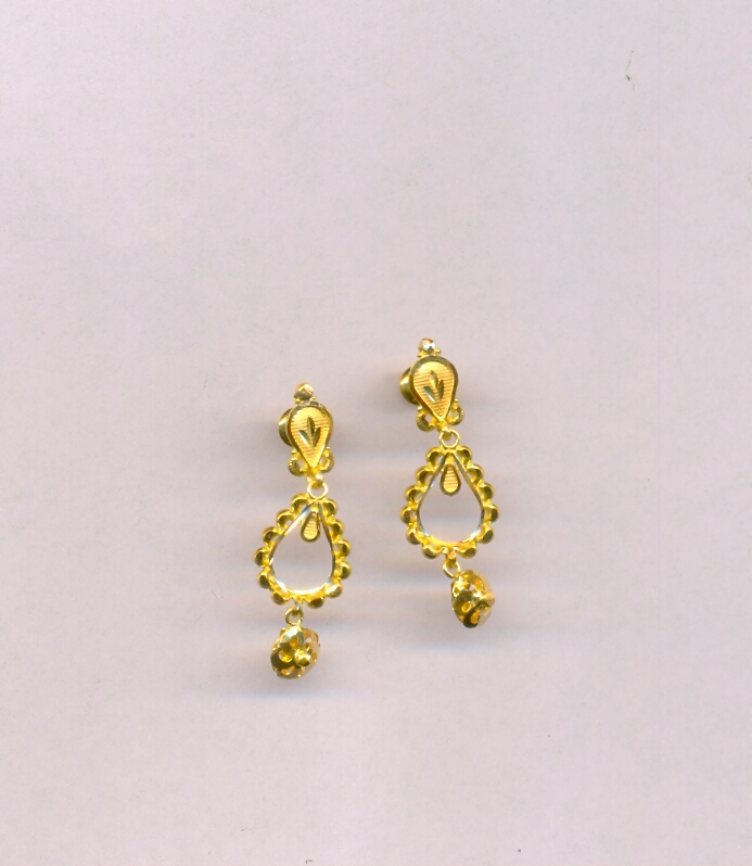 GOLD HANGING PLAIN FANCY