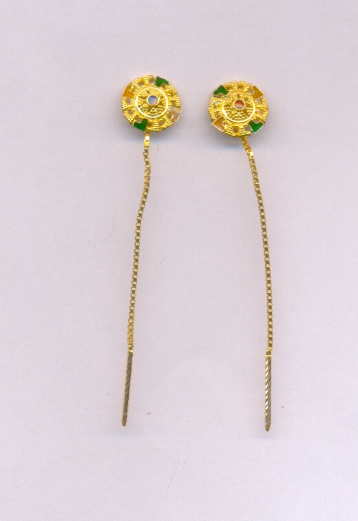 GOLD HANGING PLAIN FANCY